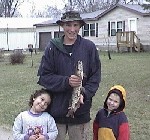 Steve, his son and a friend with a great fish!